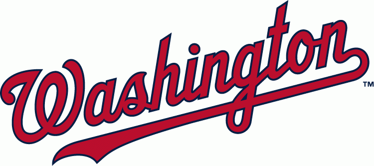 Washington Nationals 2011-Pres Wordmark Logo iron on transfers for fabric version 2
